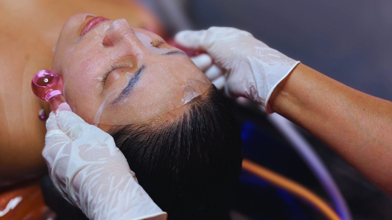Optional facial treatment add-on included with Japanese head massage at Natural Hands Massage Clinic in Edmonton for skin hydration and relaxation